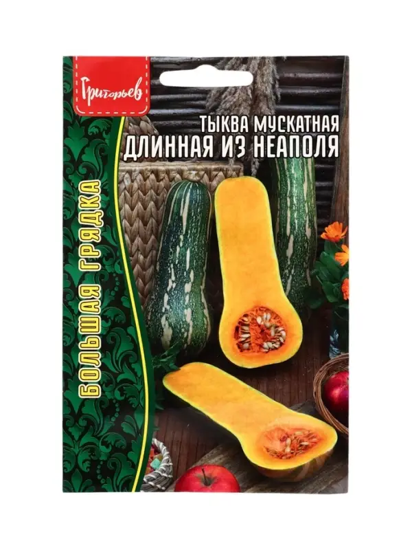 Семена Тыква Длинная из Неаполя мускатная  (Lunga Di Napoli)  4 шт. / НОВИНКА 12.29 г.