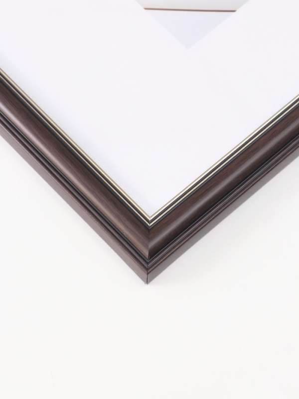 Фоторамка пластик Фоторамка пластик "МИРАМ" 30х40 см, венге