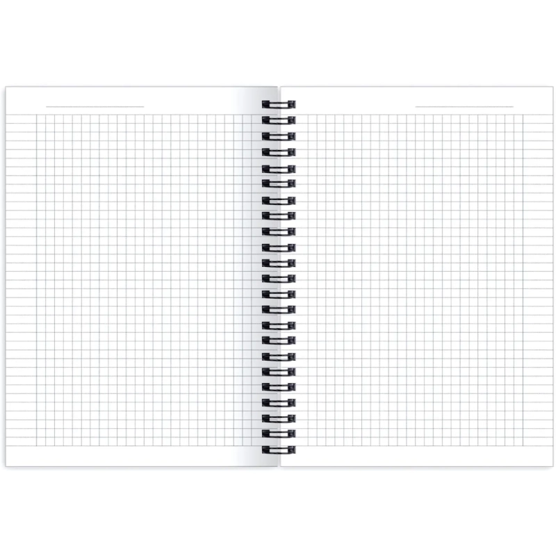 Тетрадь общая, Attache Selection Ночь 156х207 мм 80л клетка спираль