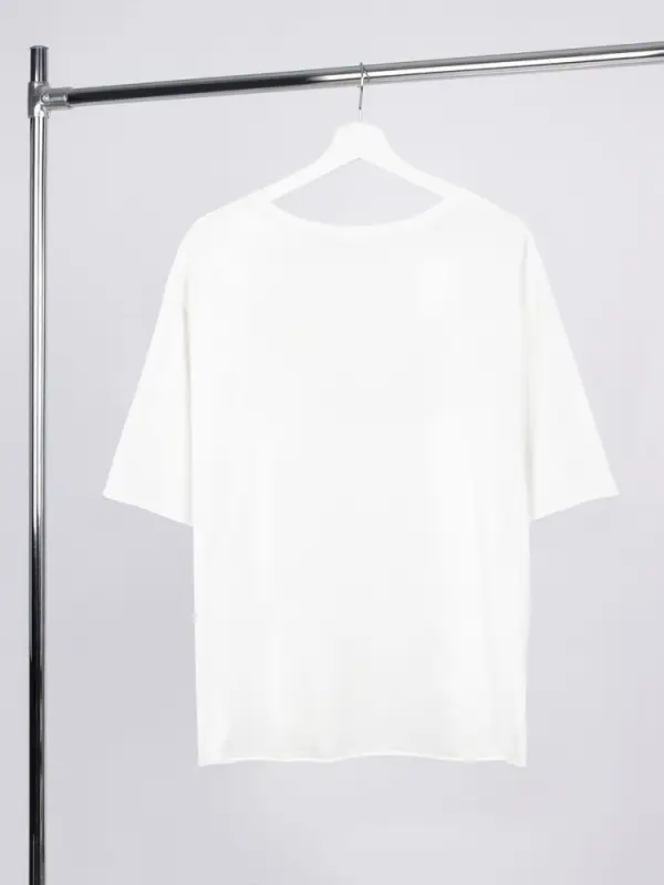 Футболка оверсайз унисекс Vozduh, молочно-белая, размер XS/S Футболка оверсайз унисекс Vozduh, молочно-белая, размер XS/S