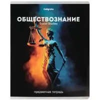 Тетради предметные 12 шт. &laquo;Черная серия&raquo;, 48 листов, со справочной информацией