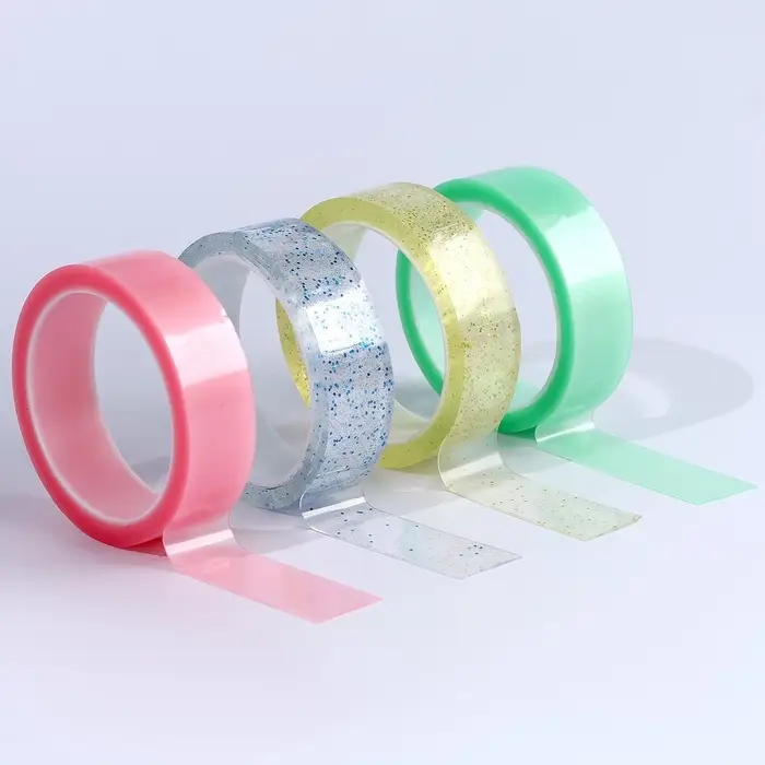 Надувающаяся цветная клейкая лента, зелёная, 3 м