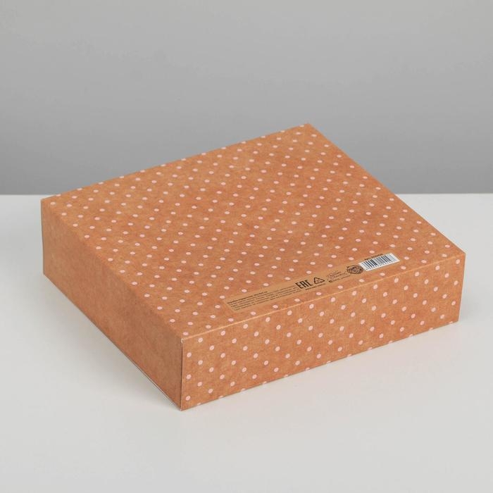 Коробка подарочная складная, упаковка, «Для тебя», 20 х 18 х 5 см, БЕЗ ЛЕНТЫ Коробка подарочная складная, упаковка, «Для тебя», 20 х 18 х 5 см, БЕЗ ЛЕНТЫ