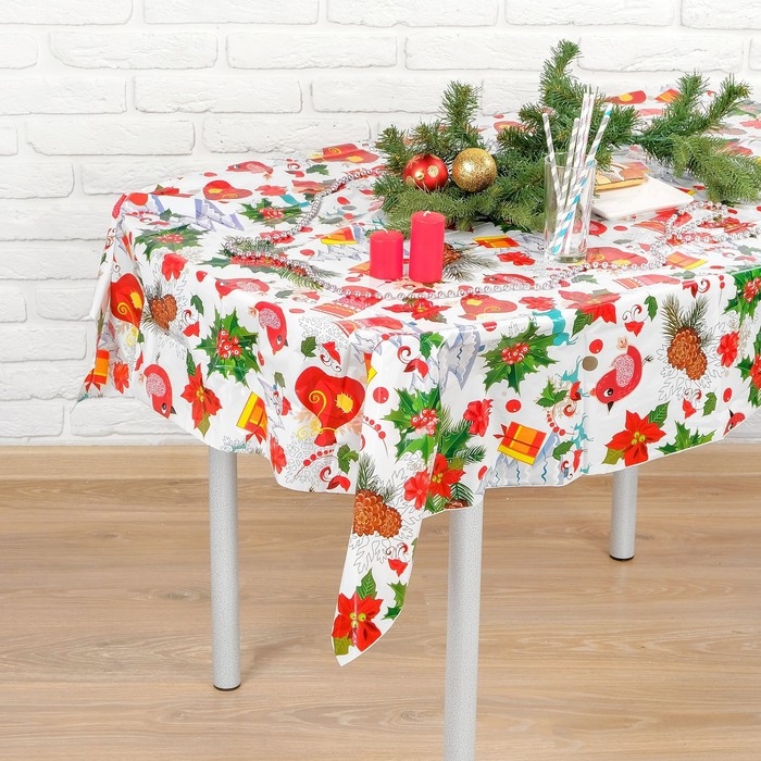 Скатерть &laquo;Новый Год&raquo;, 108х180 см