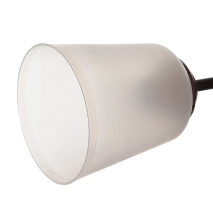 Люстра Люстра "Онлайн" (цилиндр) 5х15Вт Е27 МОДЕЛЬ: BR 00221 венге/прозрачный