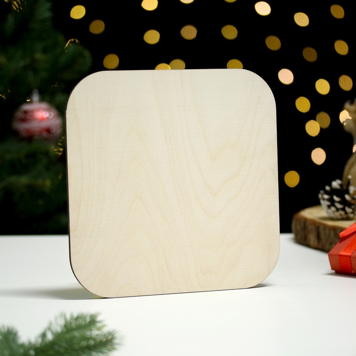 Подставка под горячее  Подставка под горячее "Символ года 2025.С новым годом" 19х19 см