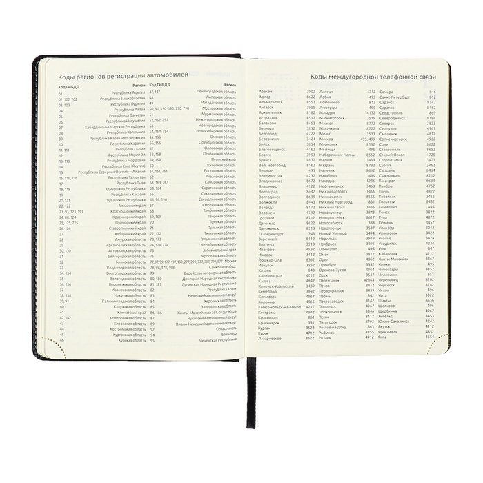 Ежедневник датированный 2024 A5 176 листов, deVENTE.Wild, твёрдая обложка из искусственной кожи, золотой срез, ляссе, кремовый блок 70 г/м2, чёрный