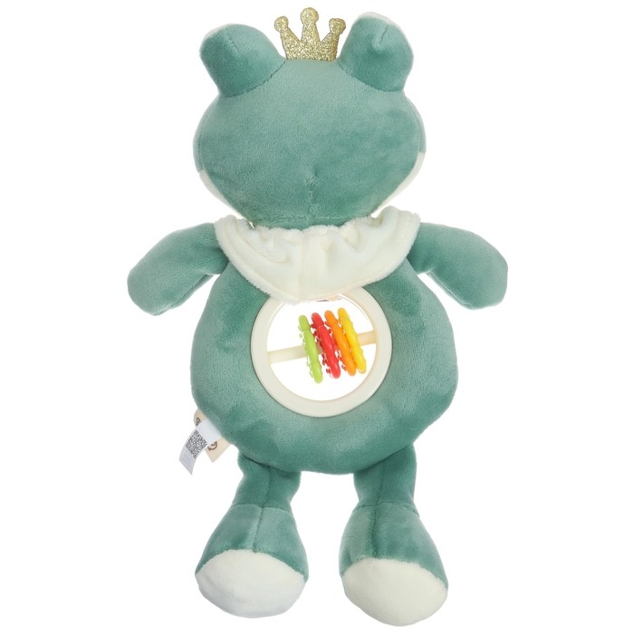 Игрушка-погремушка мягкая «Лягушастик», Крошка Я Игрушка-погремушка мягкая «Лягушастик», Крошка Я