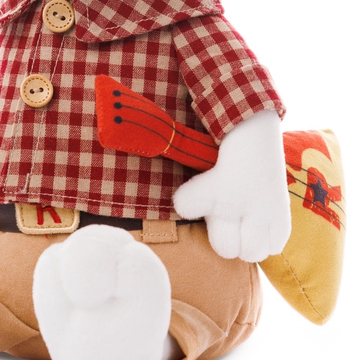 Мягкая игрушка  Мягкая игрушка "Собака Лайка с балалайкой", 24 см MT-MRT04202102-24