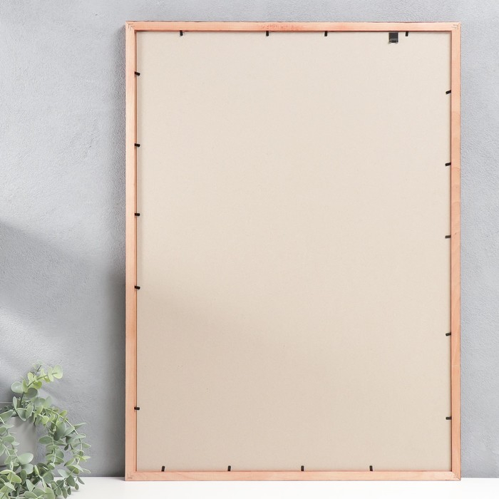 Фоторамка сосна с20 красный 50х70 см (пластиковый экран) Фоторамка сосна с20 красный 50х70 см (пластиковый экран)