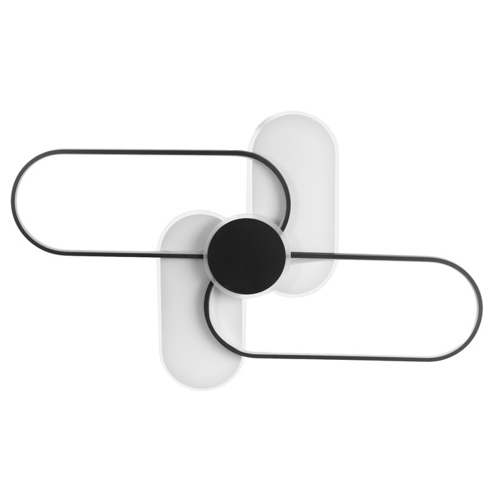 Светильник Светильник "Лайн" LED 90Вт 4000К черно-белый 110х67х6 см BayerLux