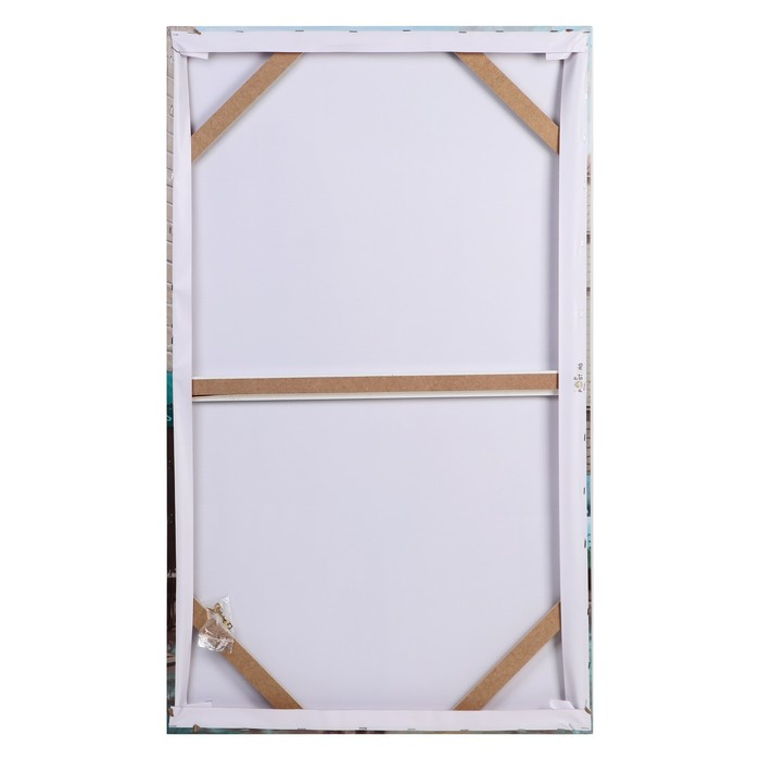 Картина-холст на подрамнике Картина-холст на подрамнике "Под зонтом" 60х100 см