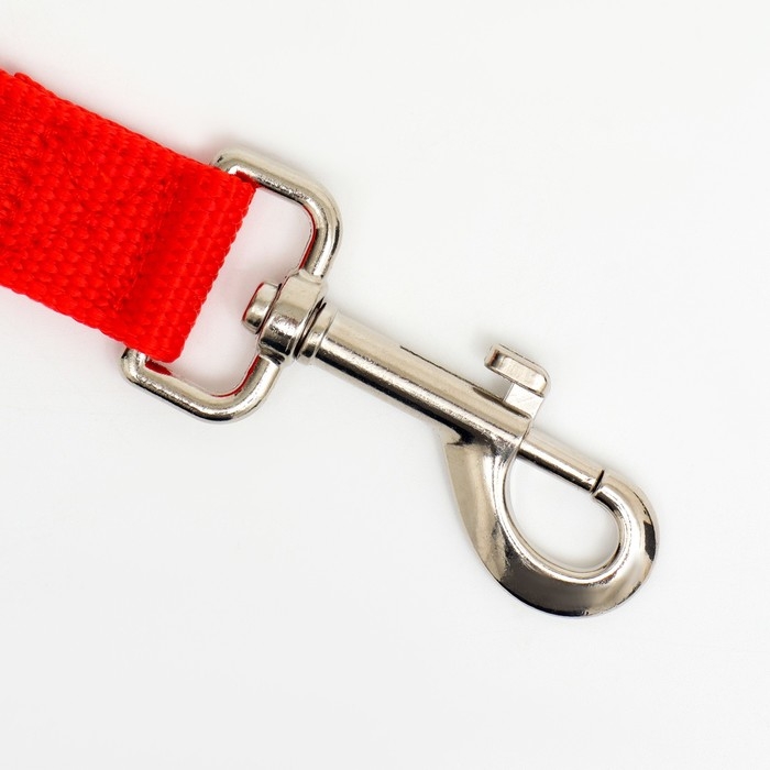 Поводок 1,2 м х 2,5 см, красный Поводок 1,2 м х 2,5 см, красный