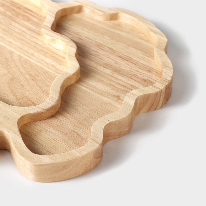 Менажница Magistro «Эль», 25×22×1,8 см, акация Менажница Magistro «Эль», 25×22×1,8 см, акация