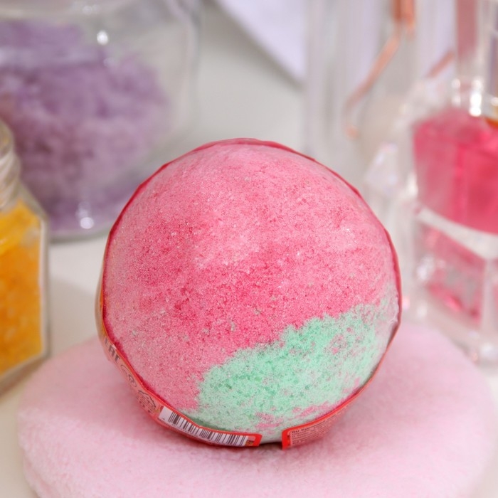 Бомбочка для ванн Happy «Все будет клубнично», 130 г Бомбочка для ванн Happy «Все будет клубнично», 130 г