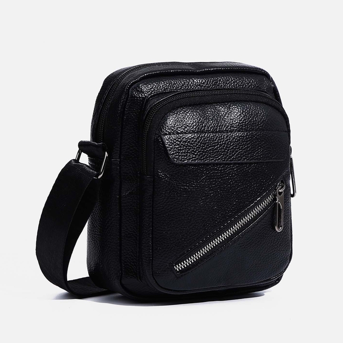 Сумка мужская, цвет чёрный Сумка мужская, цвет чёрный