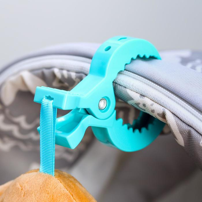 Подвеска - погремушка «Щенок Маф», прорезыватель, цвет синий, на кроватку, коляску, Крошка Я Подвеска - погремушка «Щенок Маф», прорезыватель, цвет синий, на кроватку, коляску, Крошка Я