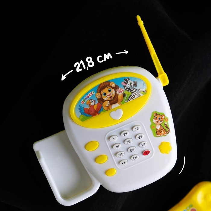 Музыкальный телефончик «Весёлые зверята», русская озвучка Музыкальный телефончик «Весёлые зверята», русская озвучка