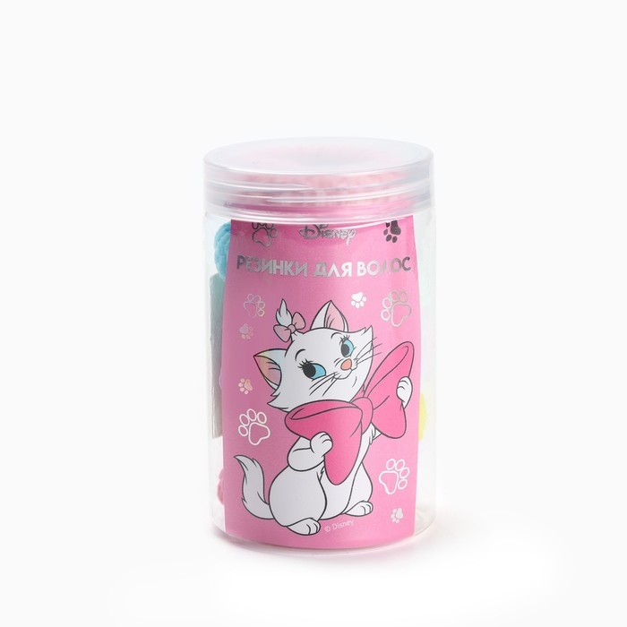 Набор резинок для волос, 6 шт, 2.5 см, Кошечка Мари Набор резинок для волос, 6 шт, 2.5 см, Кошечка Мари