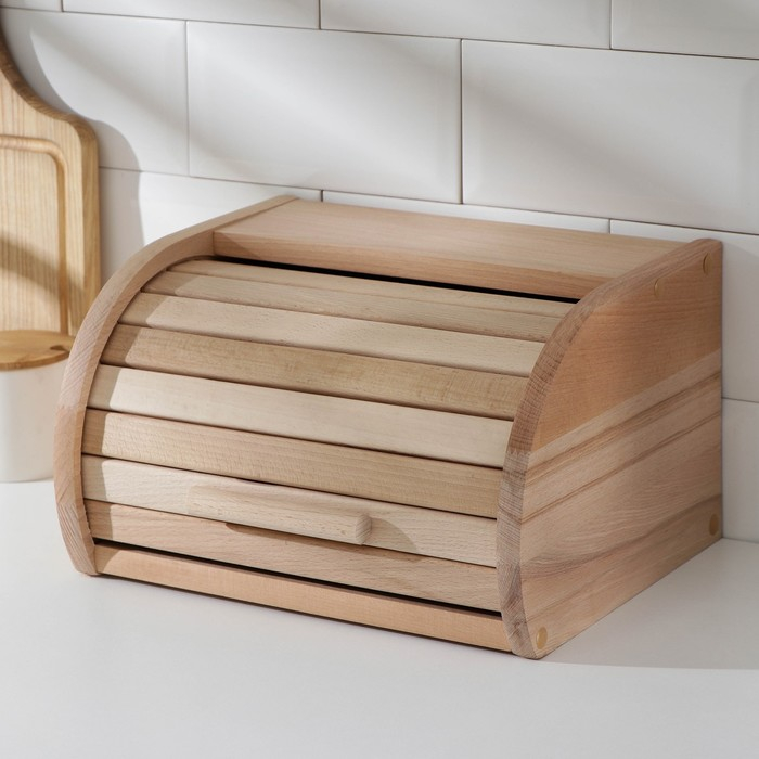 Хлебница, 30&times;18&times;24 см, бук