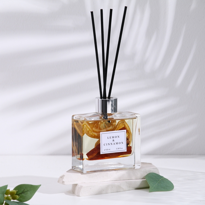 Диффузор ароматический Диффузор ароматический "Lemon cinnamon", лимон и корица, 100 мл