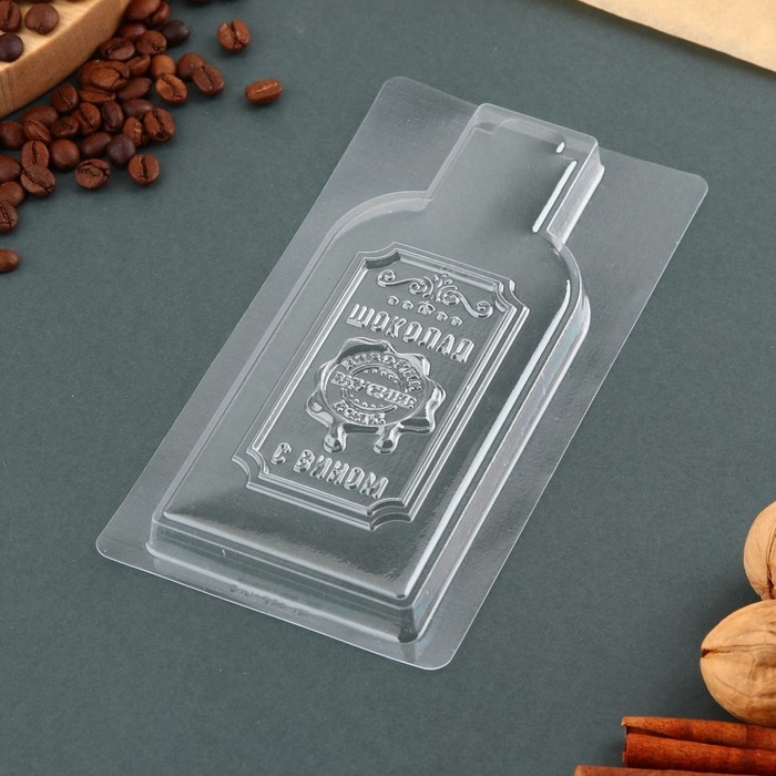 Форма для шоколада - плитка «Вино», 18 х 9.5 см Форма для шоколада - плитка «Вино», 18 х 9.5 см