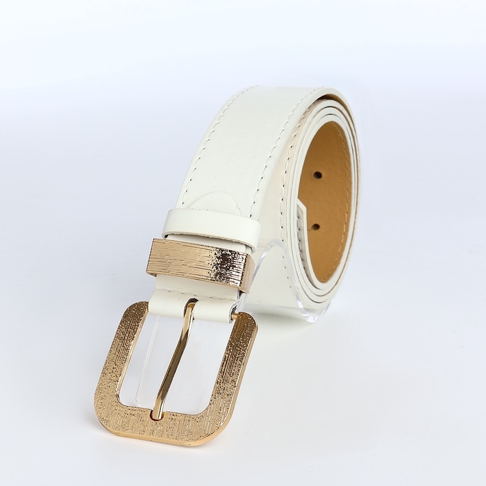 Ремень женский, ширина 3 см, пряжка металл, цвет Ремень женский, ширина 3 см, пряжка металл, цвет