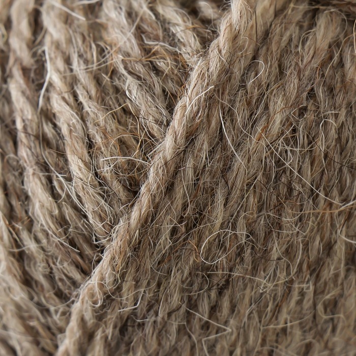 Пряжа Пряжа "Деревенька" 100% шерсть 170м/100гр (530-Св.натуральный)