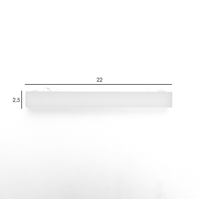 Светильник трековый ULTRA Светильник трековый ULTRA "Линия" LED 10Вт 3000K-5700К CRI90 белый 23х2,6х2,4см