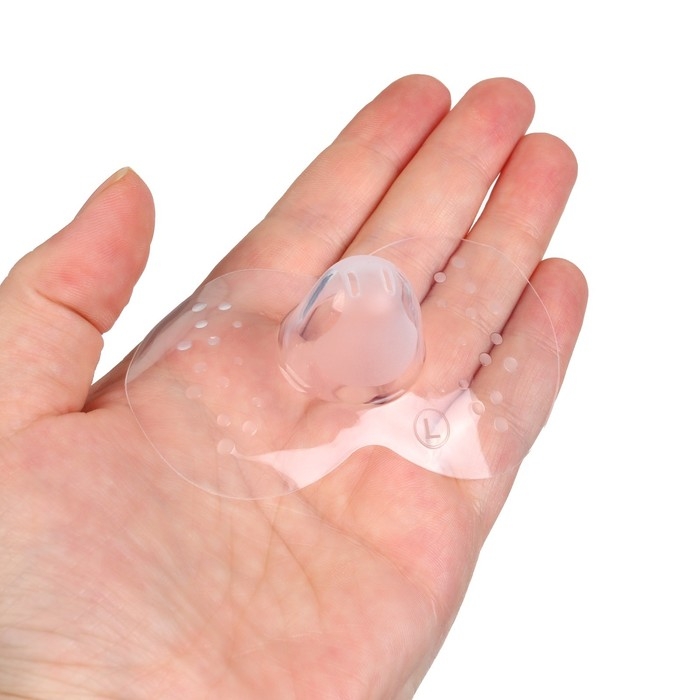 Накладки на грудь для кормления, силиконовые, размер L, в комплекте 2 шт., Mum&Baby Накладки на грудь для кормления, силиконовые, размер L, в комплекте 2 шт., Mum&Baby