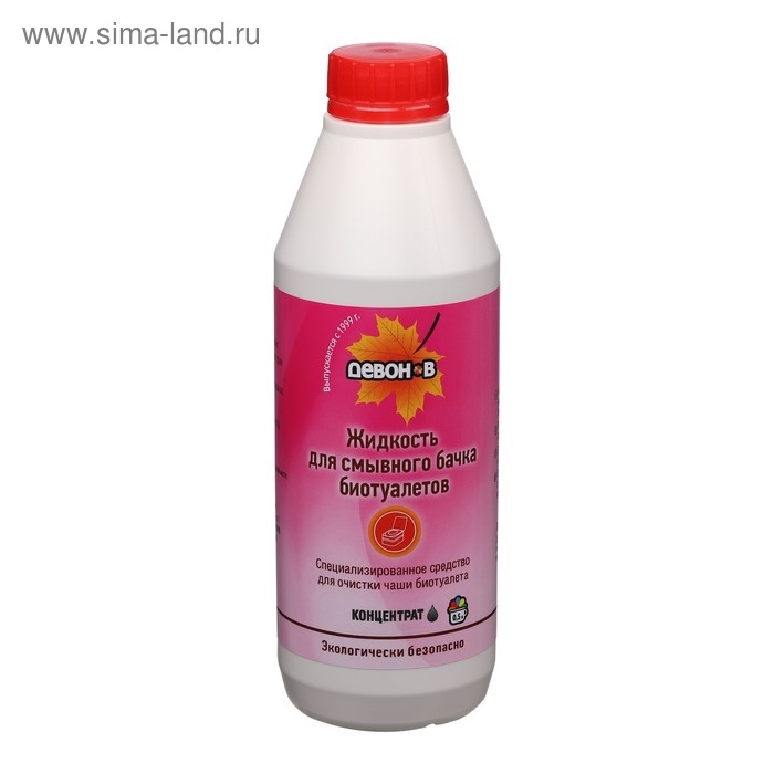 Жидкость для биотуалета верхнего бака «Девон-В», концентрат, 0.5 л Жидкость для биотуалета верхнего бака «Девон-В», концентрат, 0.5 л