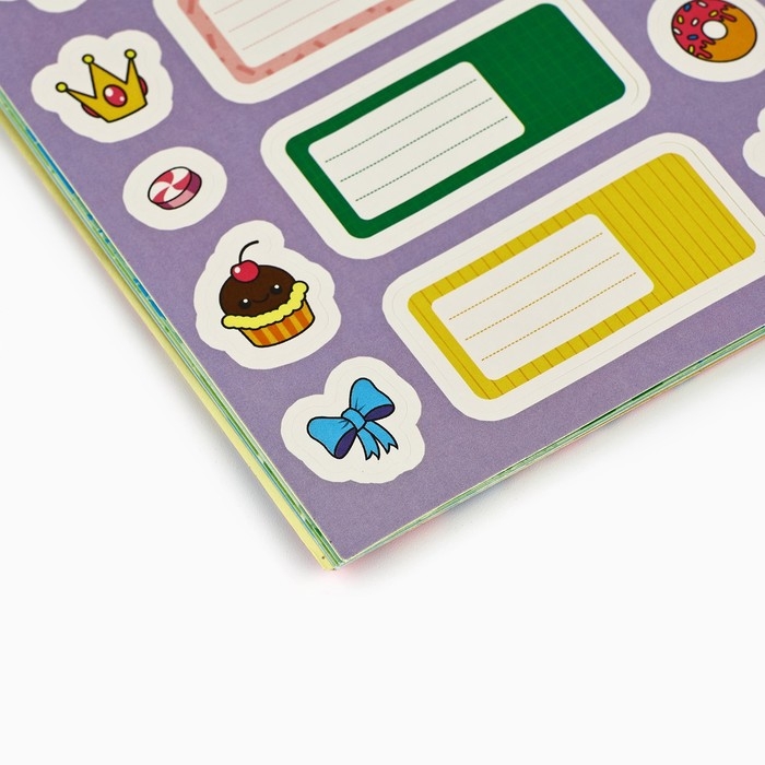 Альбом детских наклеек «Туса-джуса», 11 х 16 см Альбом детских наклеек «Туса-джуса», 11 х 16 см