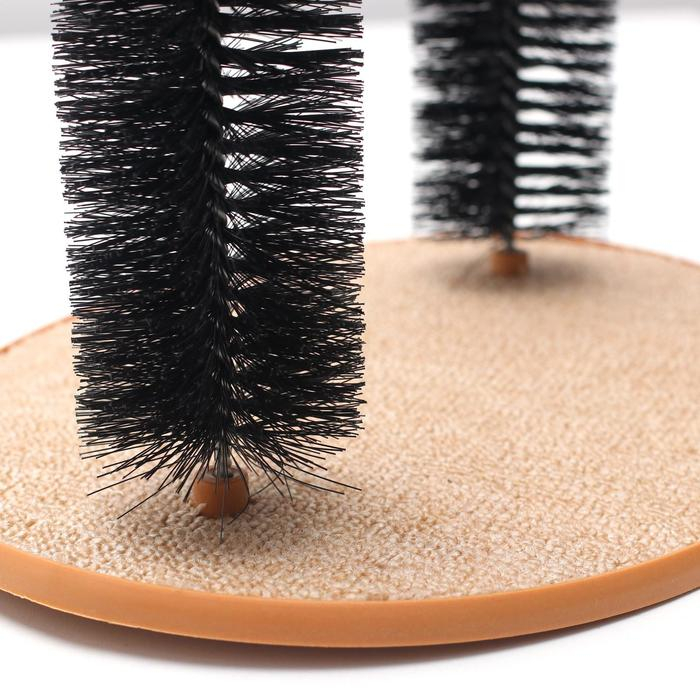 Комплекс для кошек с когтеточкой и аркой-чесалкой Комплекс для кошек с когтеточкой и аркой-чесалкой