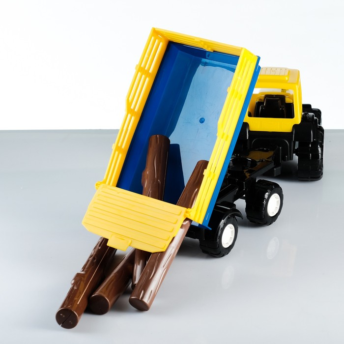 Машина  Машина "Трактор с прицепом" 42 х 13 х 13 см, МИКС