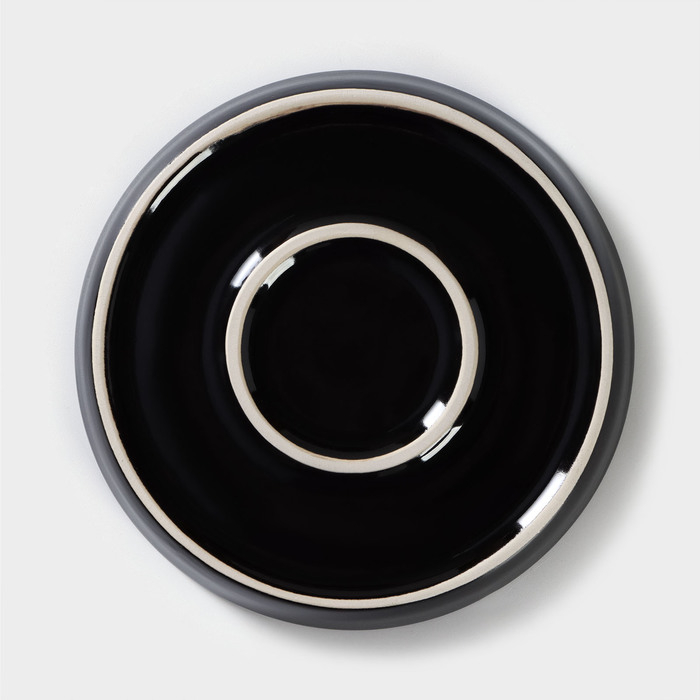 Блюдо фарфоровое Verde notte, d=17,5 см