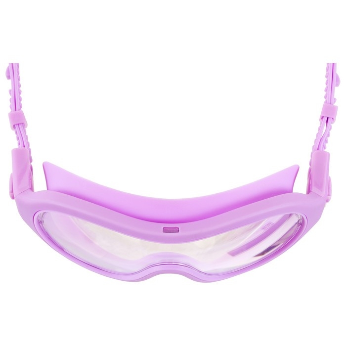 Маска для плавания детская ONLYTOP, беруши, цвет сиреневый Маска для плавания детская ONLYTOP, беруши, цвет сиреневый