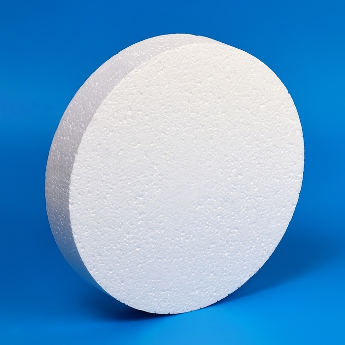 Флористическая основа из пенопласта Флористическая основа из пенопласта "Диск", 30 х 5 см