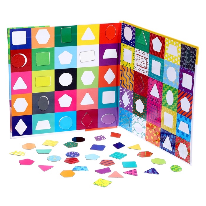 Магнитная мозаика Магнитная мозаика "Изучаем цвета и формы"