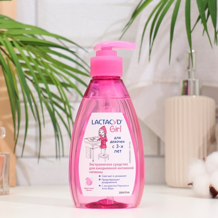 Гель Лактацид средство для интимной гигиены для девочек, 200 мл Гель Лактацид средство для интимной гигиены для девочек, 200 мл