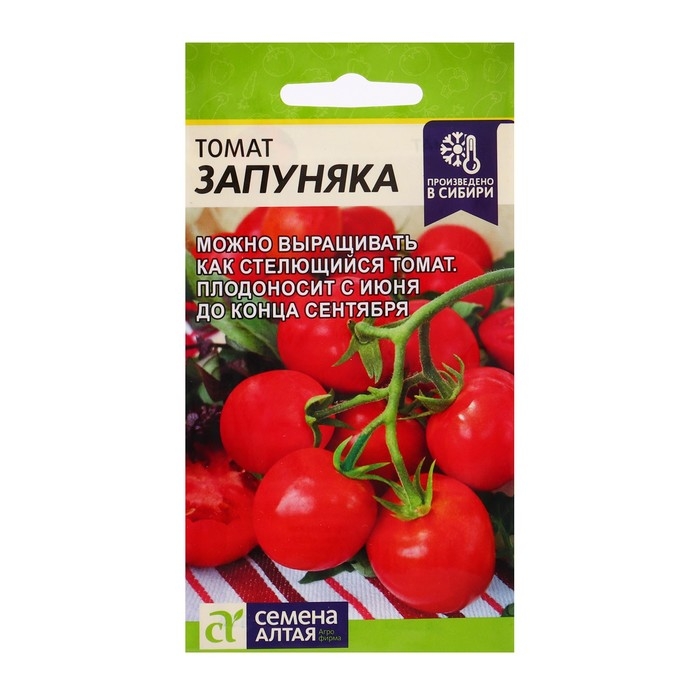 Семена Томат Семена Томат "Запуняка", Сем. Алт, ц/п, 0,05 г