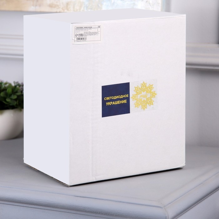 Светодиодная фигура «Снеговик» 15 × 16 × 10 см, акрил, 20 LED, батарейки АА × 3 (не в комплекте), свечение белое Светодиодная фигура «Снеговик» 15 × 16 × 10 см, акрил, 20 LED, батарейки АА × 3 (не в комплекте), свечение белое