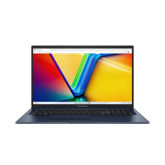 Ноутбук Asus VivoBook X1704ZA, 17.3 Ноутбук Asus VivoBook X1704ZA, 17.3", PG 8505, 8Гб, SSD 512 Гб, UHD, noOS, синий