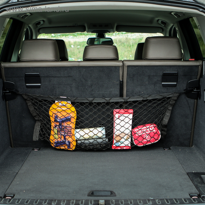 Сетка багажная для крепления груза Nevod, карман, 75 х 30 см Сетка багажная для крепления груза Nevod, карман, 75 х 30 см