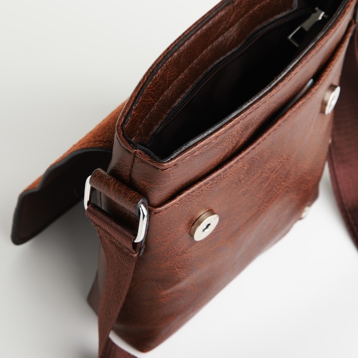 Сумка мужская, цвет коричневый Сумка мужская, цвет коричневый