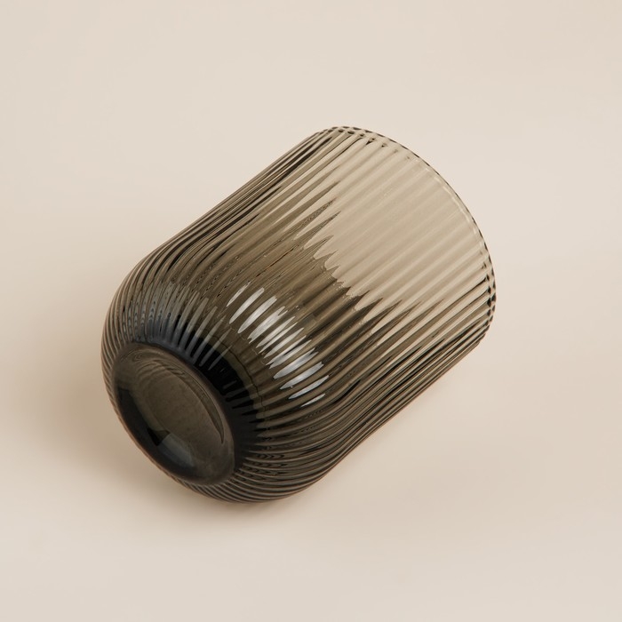 Набор стаканов стеклянный SL Home «Модерн», 260 мл, 7,5×9,5 см, цвет графитовый Набор стаканов стеклянный SL Home «Модерн», 260 мл, 7,5×9,5 см, цвет графитовый