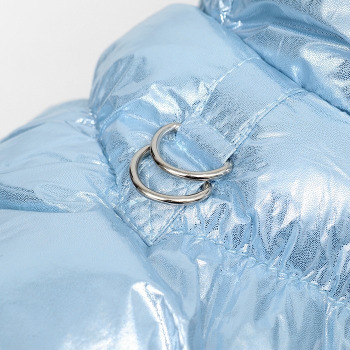 Куртка для собак  Куртка для собак "Легкость", размер XL (ДС 39, ОГ 53, ОШ 39 см, до 14 кг), голубая