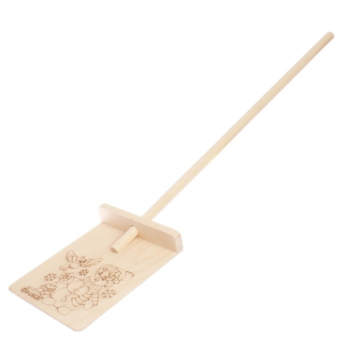 Лопата деревянная «Новый год! Снеговик» Лопата деревянная «Новый год! Снеговик»