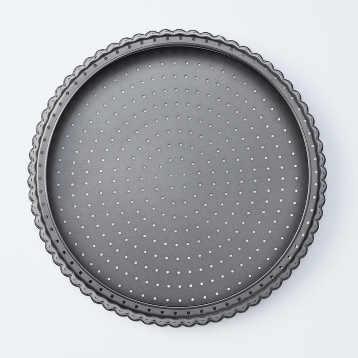 Форма для выпечки Доляна Galaxy перфорированная, 26×3 см, съёмное дно, антипригарное покрытие