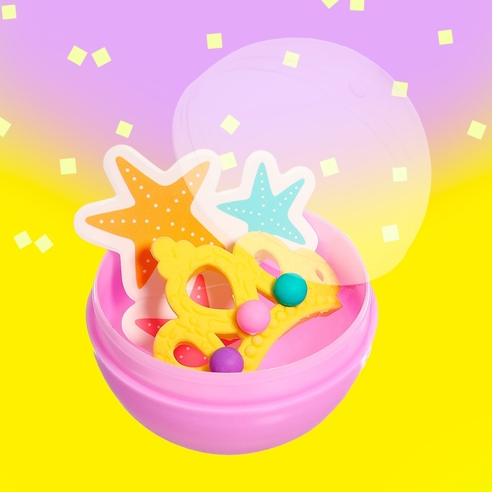 Детский игровой автомат «ВАУ сюрприз!» с игрушками, в наборе 12 шаров-сюрпризов, МИКС Детский игровой автомат «ВАУ сюрприз!» с игрушками, в наборе 12 шаров-сюрпризов, МИКС