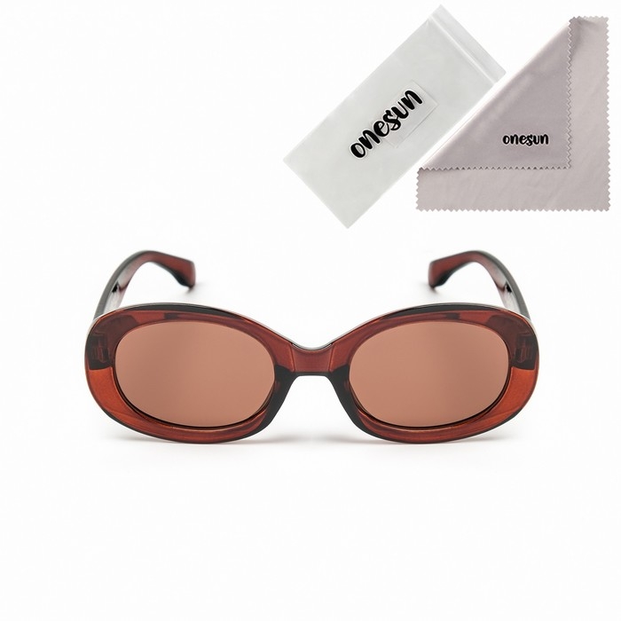 Очки солнцезащитные Очки солнцезащитные "OneSun", uv 400, дужка 14.5 см, ширина 14.5 см, линза 5 х 6.5 см